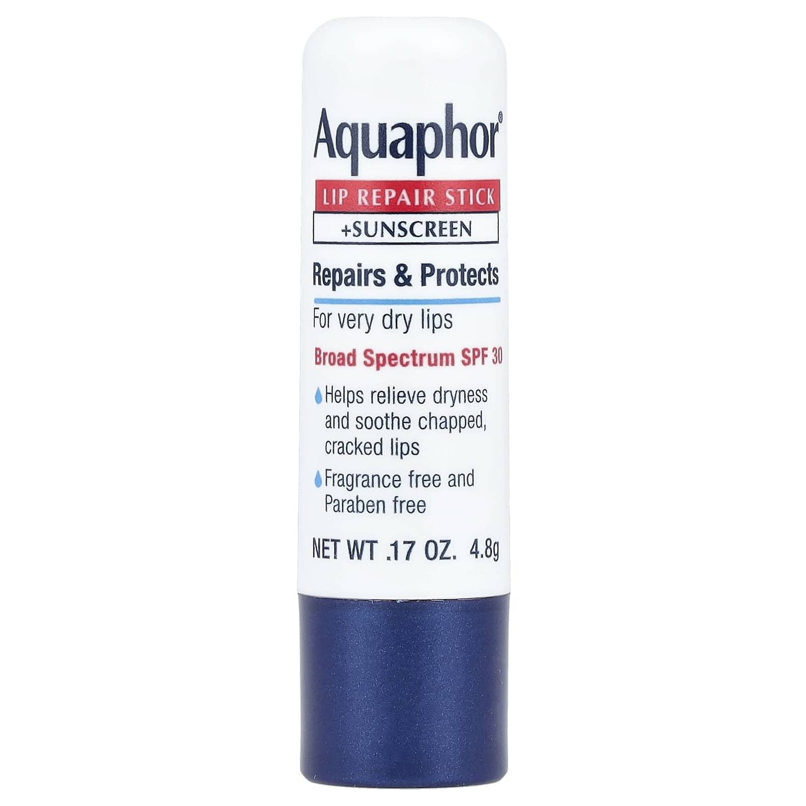 Barra reparadora de labios con protector solar, FPS 30