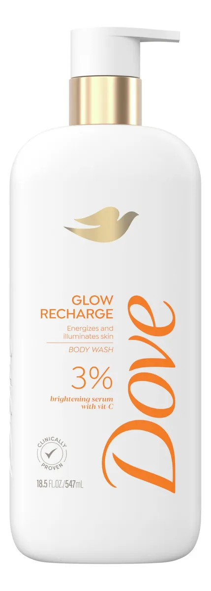 Dove Gel De Baño Exfoliante GLOW